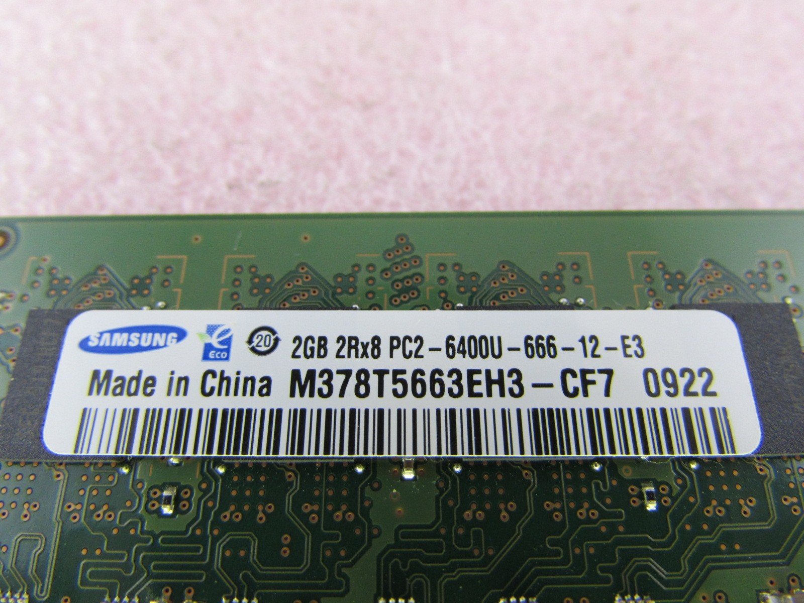 Amazon | Samsung M378T5663EH3-CF7 4GB (2GB x 2) PC2-6400U DDR2 800